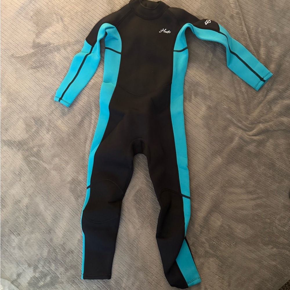 New Hevto Kids Full 2mm Wetsuit - Turquoise, Pink, & Red available various sizes